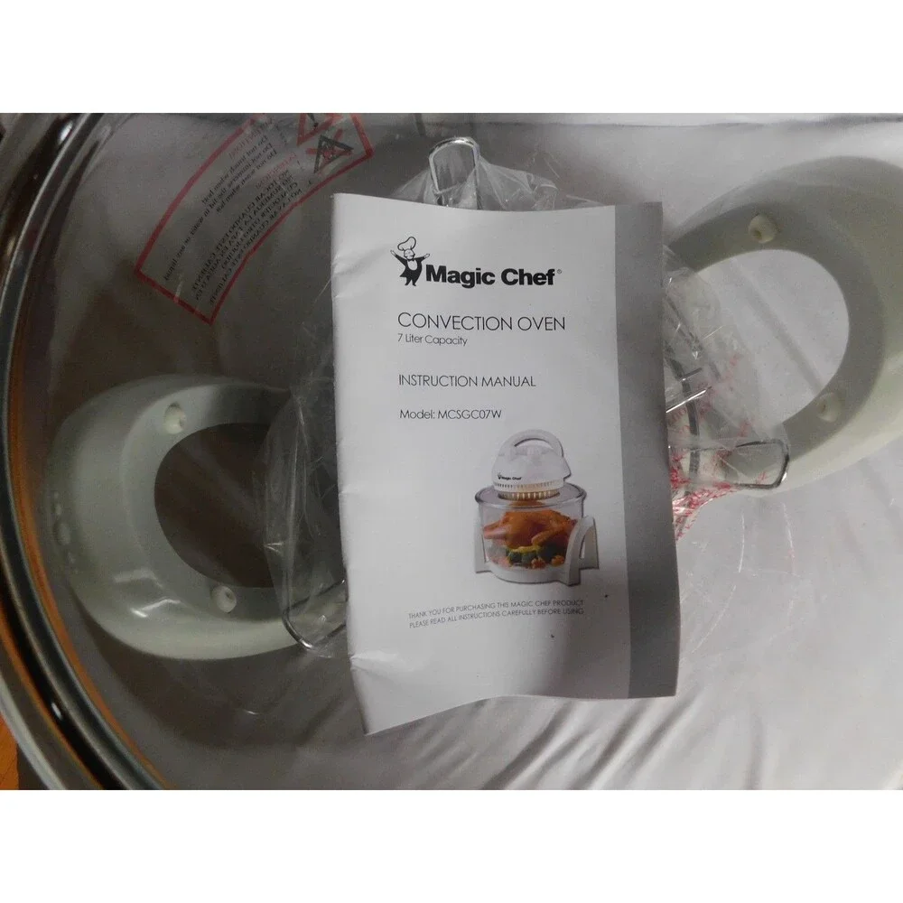 Magic Chef 7 Liter Convection Oven MCSGC07W New Without Box